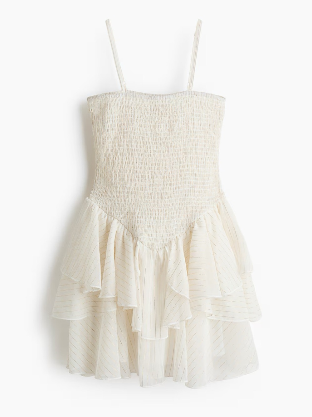 Brand New H&M Ruffled Mini Dress